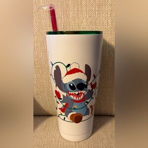 Stitch Christmas stainless steel tumbler New